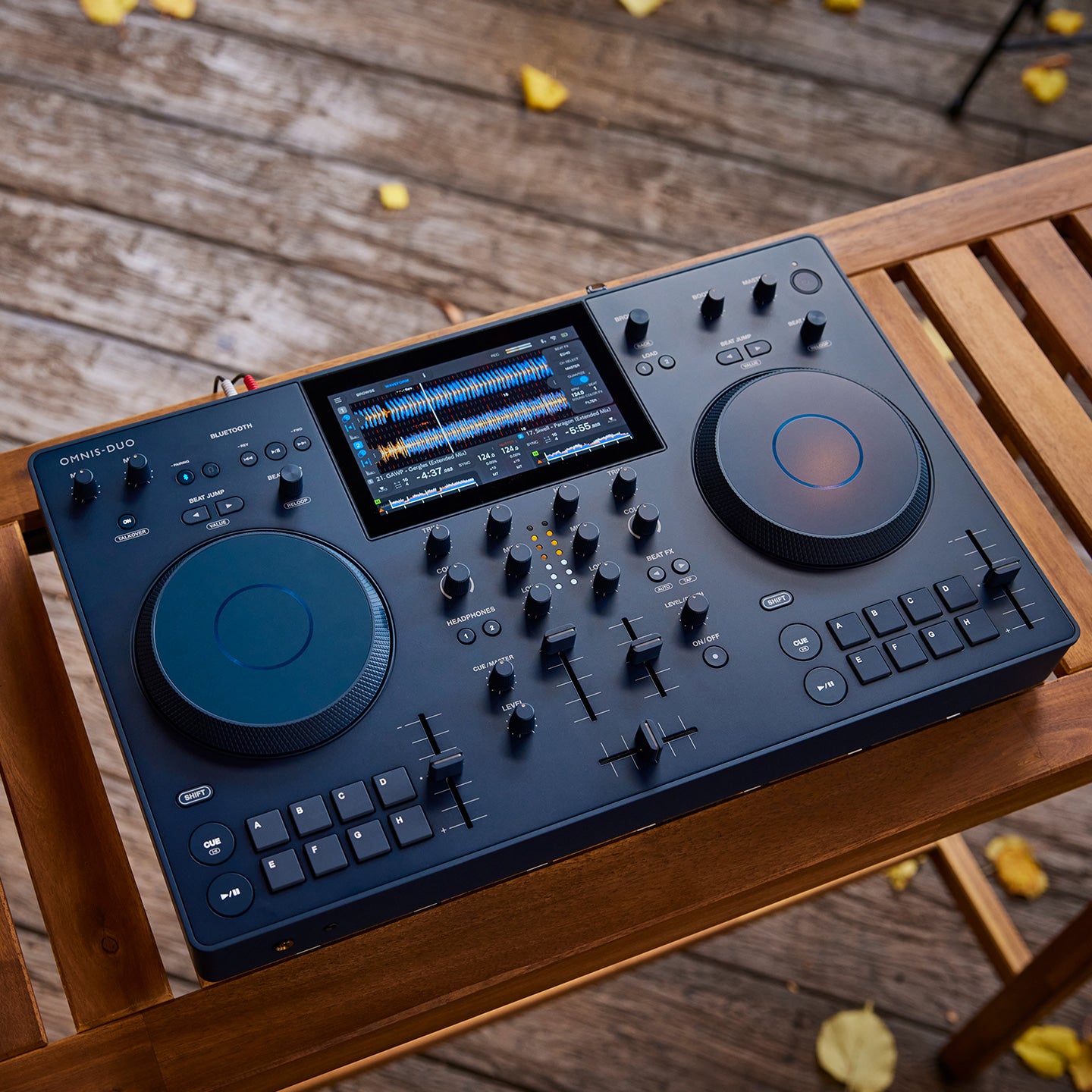 Omnis duo dj systeem